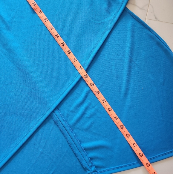 🆕️ Julia Jordan Turquoise Blue Sz 8 Assymetrical Cocktail Prom Party NWT Dress - Picture 12 of 14